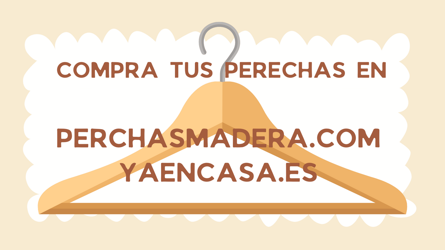 Perchas de Madera