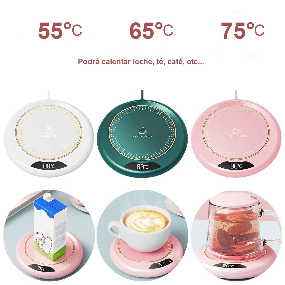 Calentador de tazas